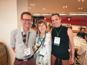 Carole Goble, ELIXIR-UK Head of Node at the LifeWatch Biodiversity and Ecosystem eScience (BEeS) Conference 2025 with other ELIXIR colleagues