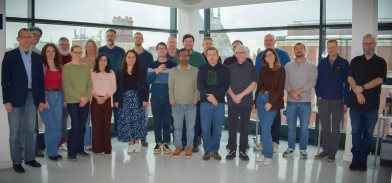 A group picture of the first workshop that started the new Bioinfocoreleaders Club of ELIXIR-UK